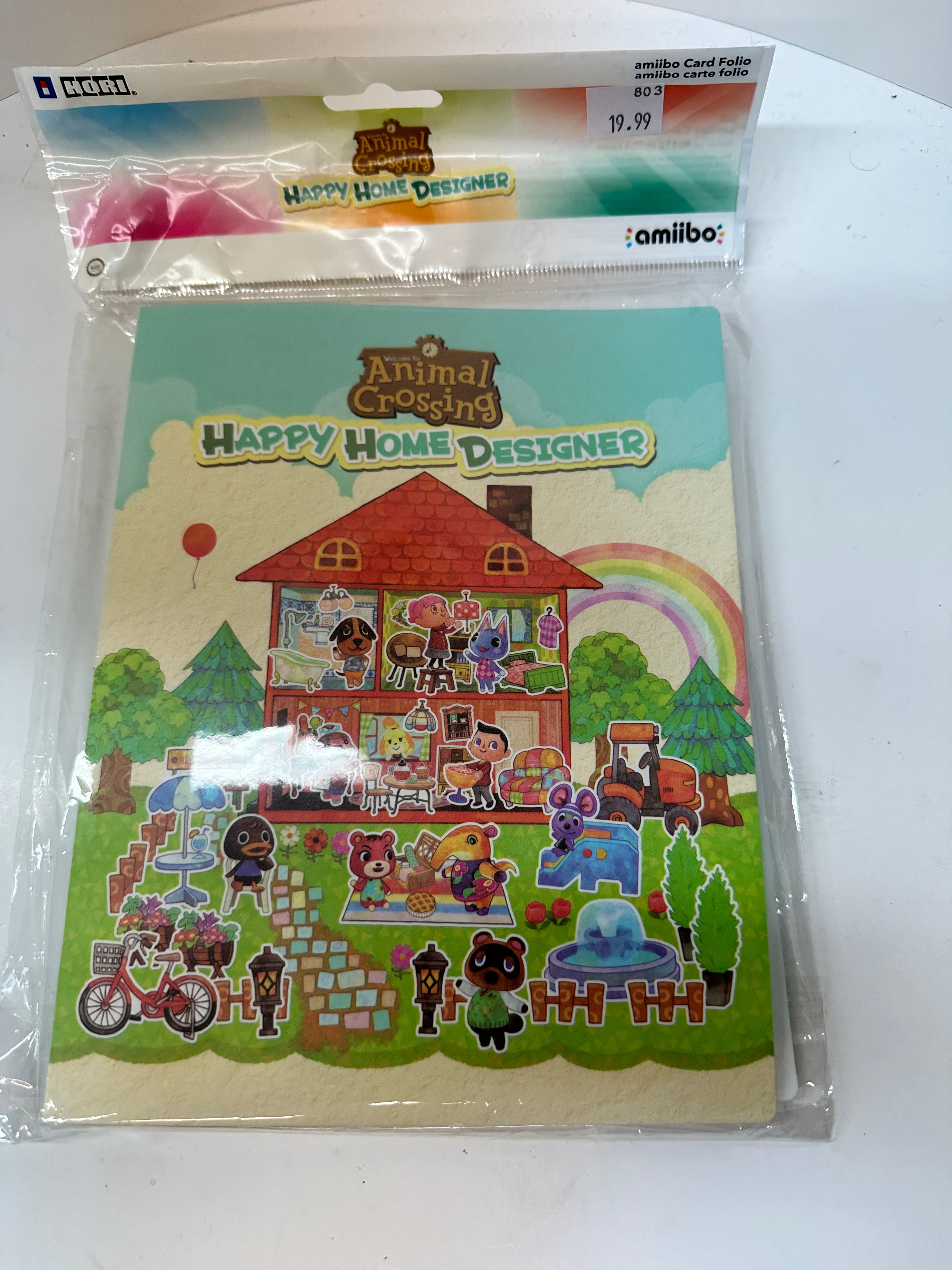 Animal Crossing Happy Home Designer Amiibo Soft Book - Brand New | Nintendo Switch Accessory for Home Decoration & Gaming Fun