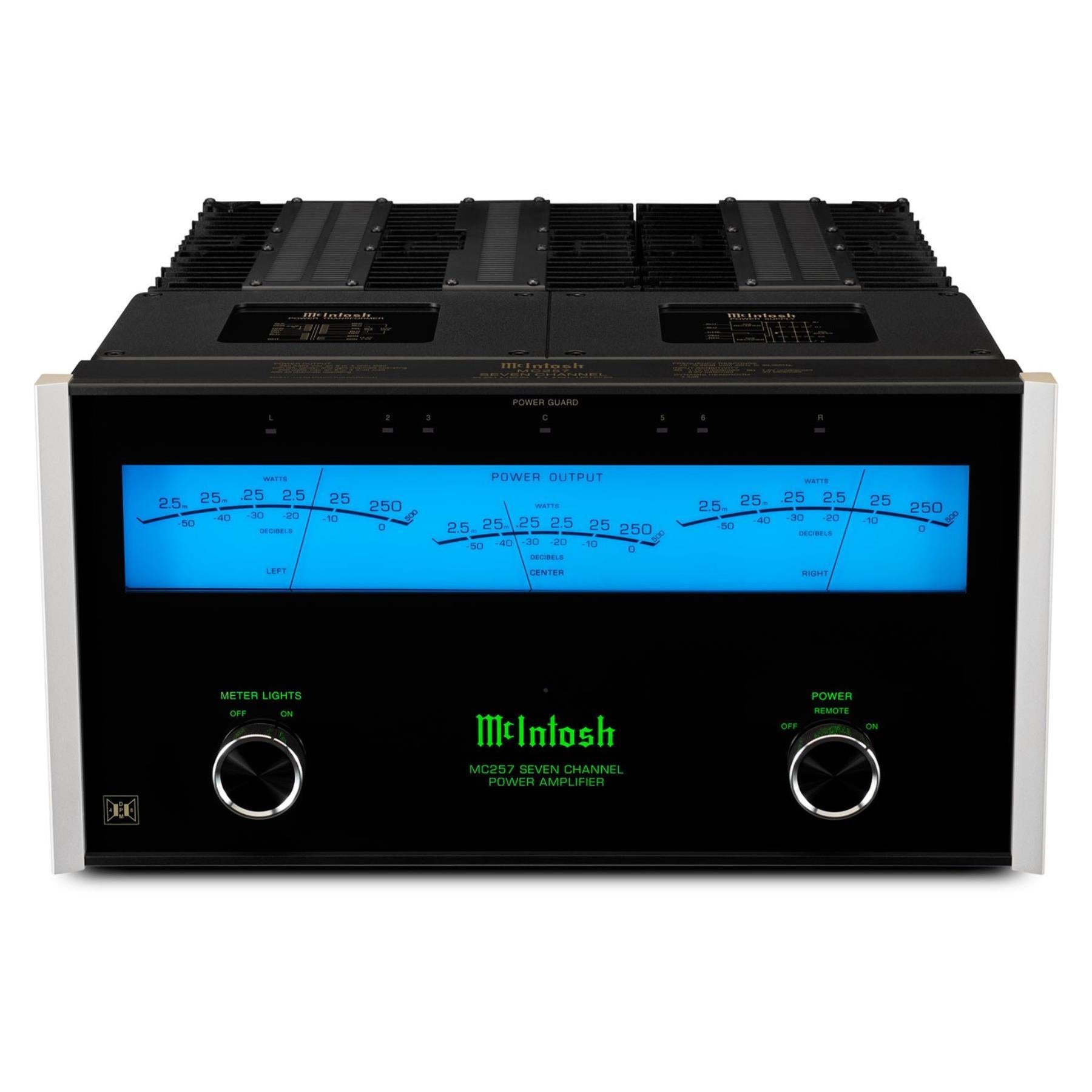 McIntosh MC257 7-Channel Solid State Power Amplifier - High-Performance Home Theater & Audio System for Immersive Movie & Music Experience