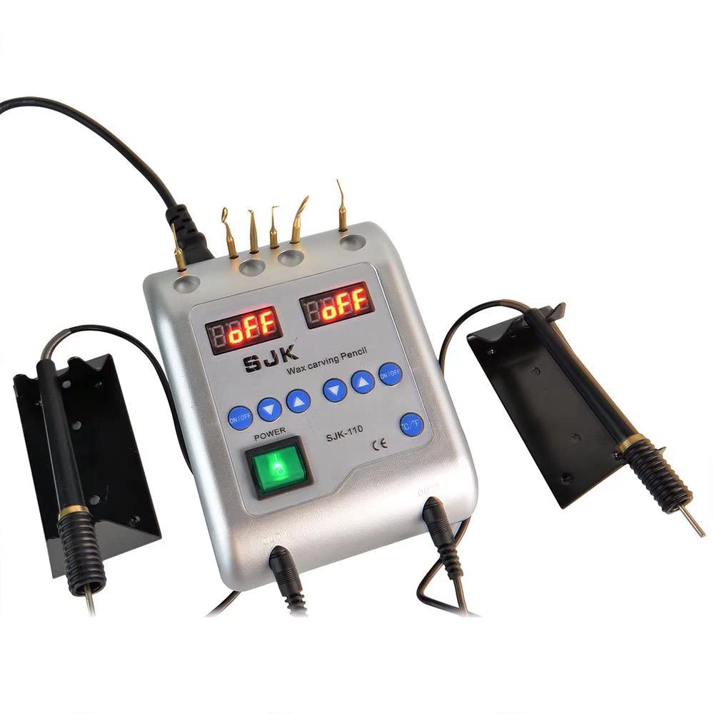 Professional Electric Wax Carving Pen for Dental Labs - Precision Wax Molding & Sculpting Tool for Dentures, Crowns & Bridges - Ideal for Dental Technicians & Jewelry Making