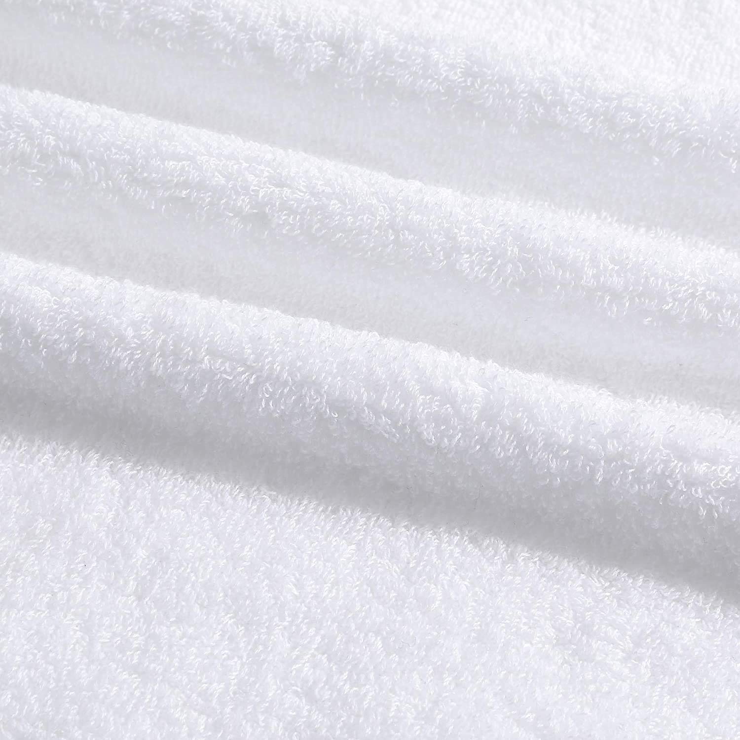 Premium Extra Large Oversized Bath Towels - 100% Cotton Turkish Towels for Maximum Softness & Absorbency - White Bath Sheet (40x80 Inches) - Heavy Weight Luxury Towels (Set of 4) - Perfect for Spa, Beach, Gym & Hotel Use
