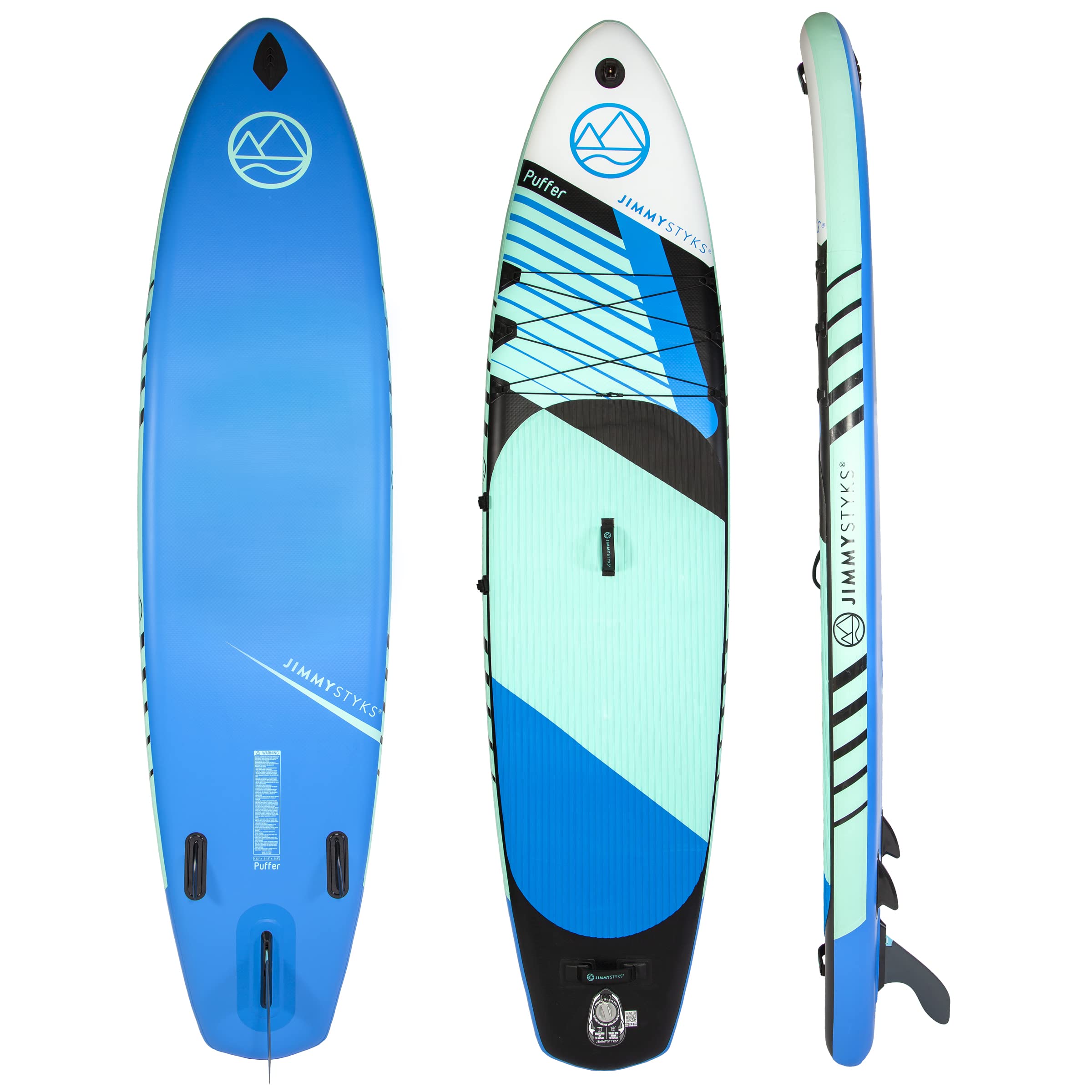 Premium ISUP Inflatable Stand Up Paddle Board with Paddle, Pump & Carry Bag - Lightweight & Durable for Lakes, Rivers & Ocean Paddling