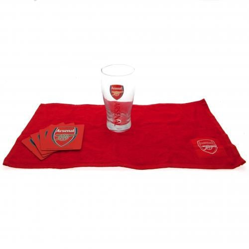 Premium Arsenal Mini Bar Set - 12-Piece Stainless Steel Cocktail Shaker Kit with Wooden Stand - Perfect for Home Bars, Parties & Gifts - Great for Mixing Martinis, Margaritas & Cocktails