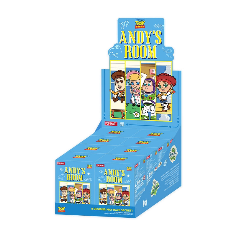 Andy's Room Series Scene Set Blind Box - Collectible Miniature Figures for Home Decor, Office Display & Gift Giving - Perfect for Disney Fans, Toy Collectors & Surprise Unboxing Fun