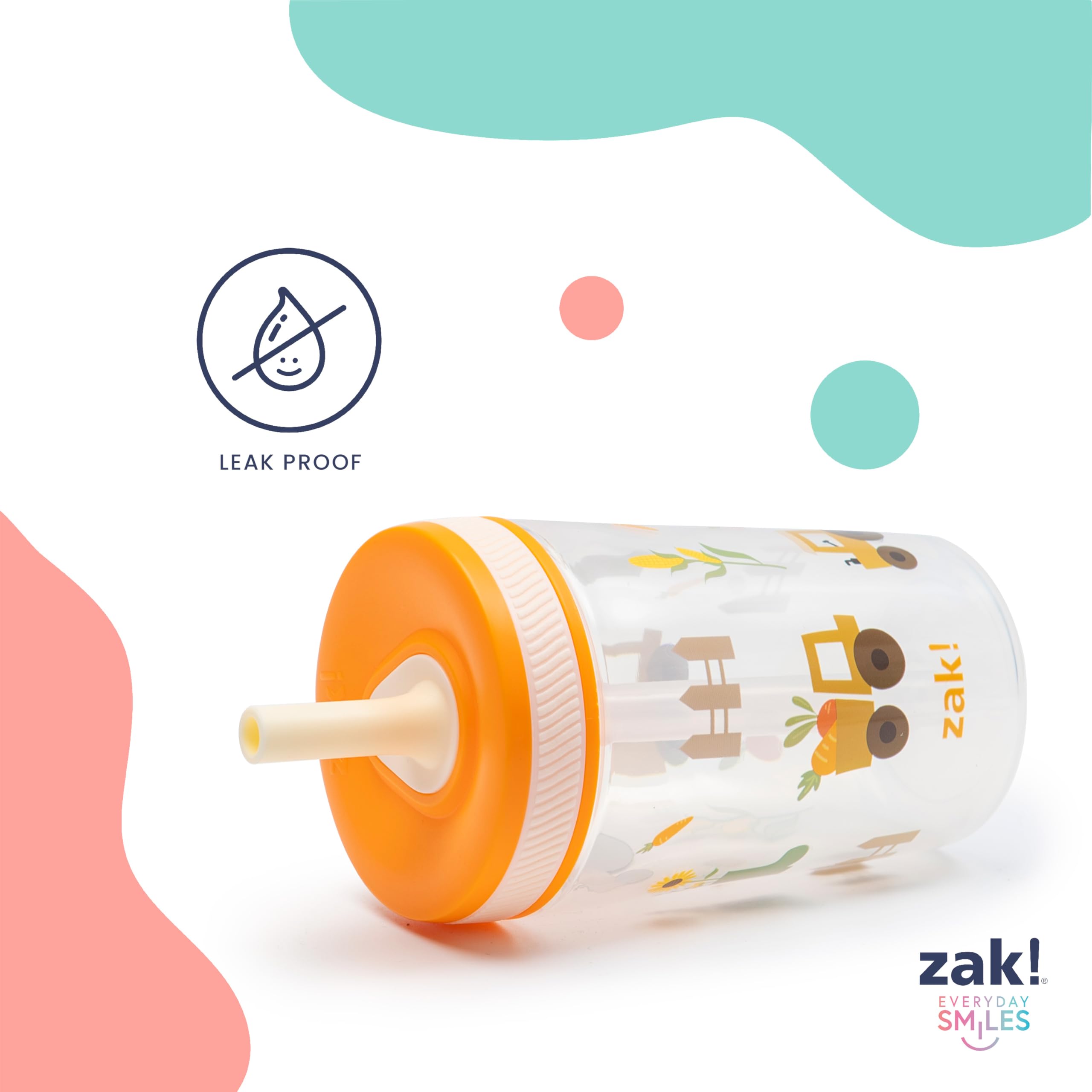 **Zak Designs Kelso 15 oz Tumbler Set (Toy Story 4 - Woody & Buzz 2-Piece Set) - Leak-Proof Toddler Cup with Screw-On Lid & Straw, Durable Plastic & Silicone - Perfect for Kids' Drinks, School, Travel & Outdoor Activities**