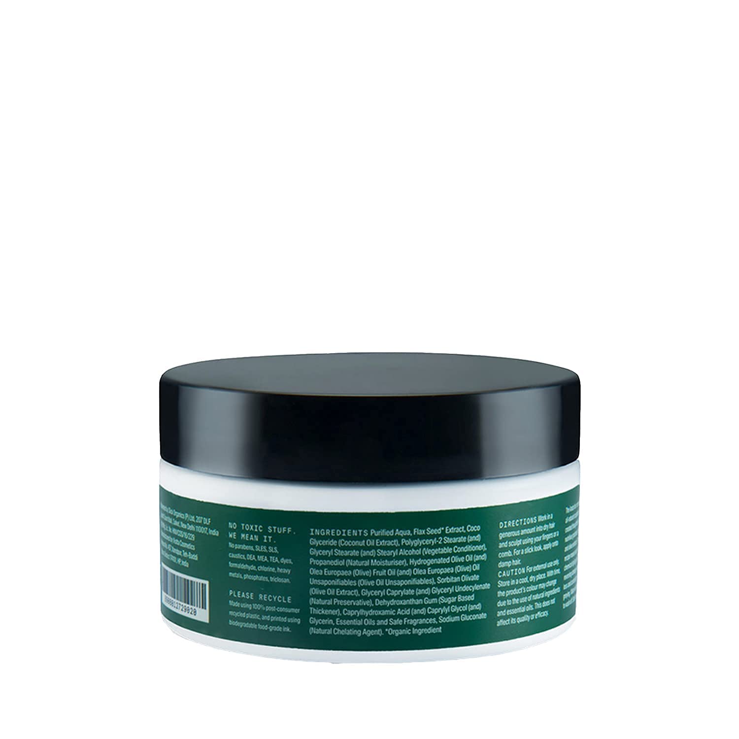 Arata Natural Styling & Hold Hair Cream with Organic Flaxseed & Olive Oil - All-Natural Vegan Cruelty-Free Hair Styling & Growth Formula for Women & Men (100g) - Perfect for Curly, Wavy & Straight Hair - Daily Styling & Frizz Control
