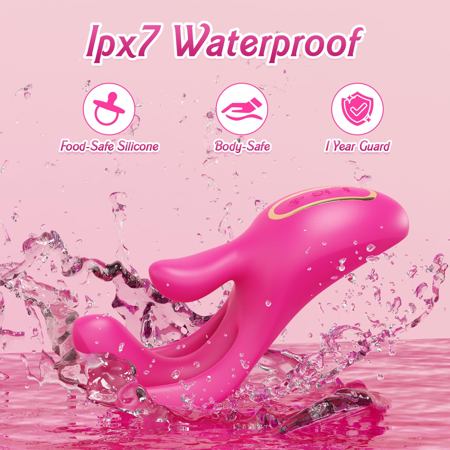 Women's Finger Vibrator - 10 Vibration Modes for G-Spot & Clitoral Stimulation | Couples Sex Toy