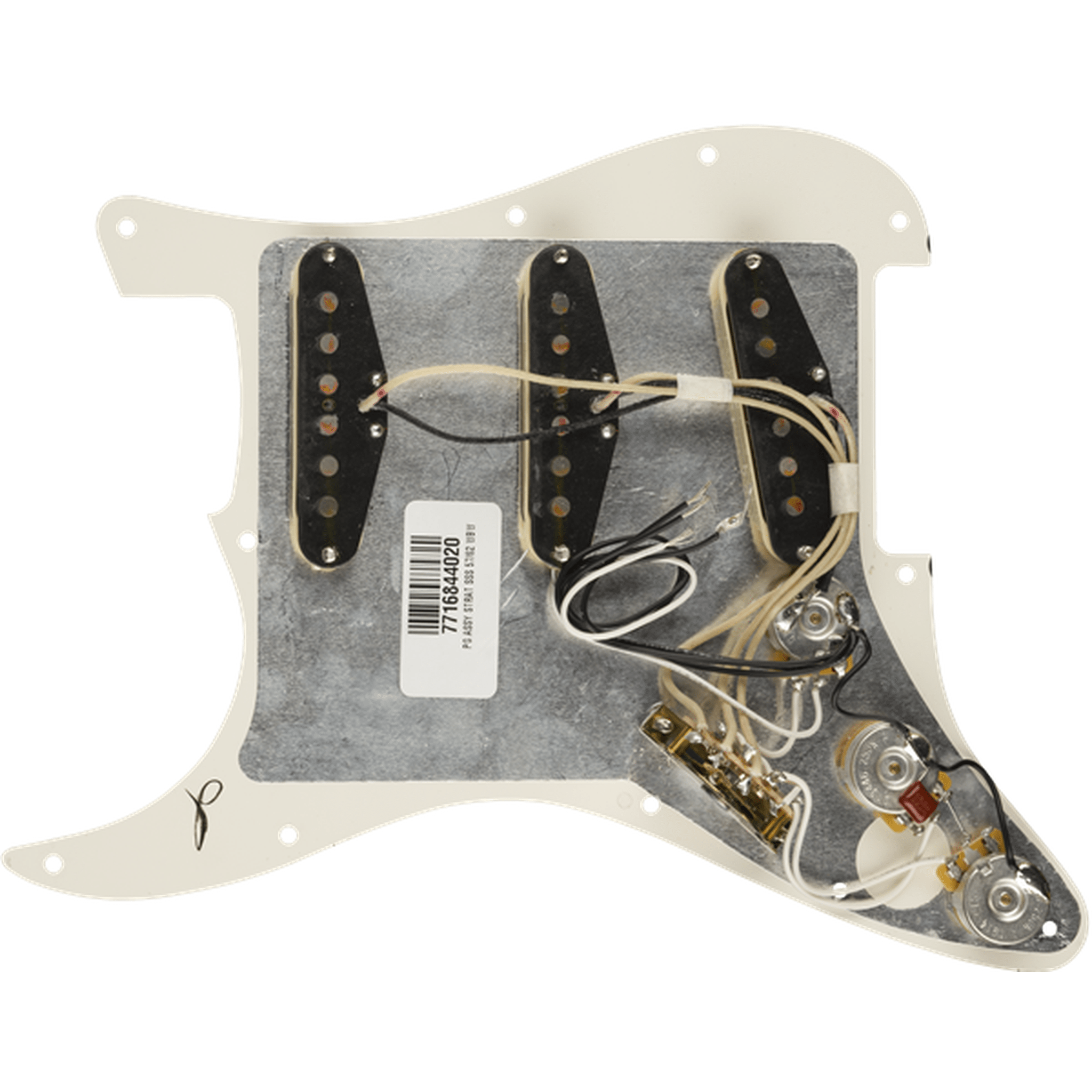 Fender Pre-Wired Stratocaster Pickguard with Original '57/'62 Pickups - 11 Hole Mounting for Electric Guitar Upgrades | Perfect for Vintage Tone & DIY Guitar Mods