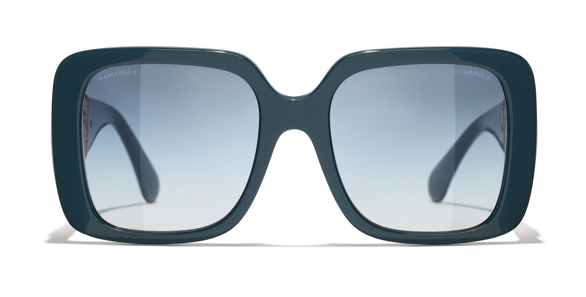 Original Chanel 5532 Sunglasses - Luxury Designer UV Protection Shades for Women - Perfect for Beach, Driving & Fashion Outfits