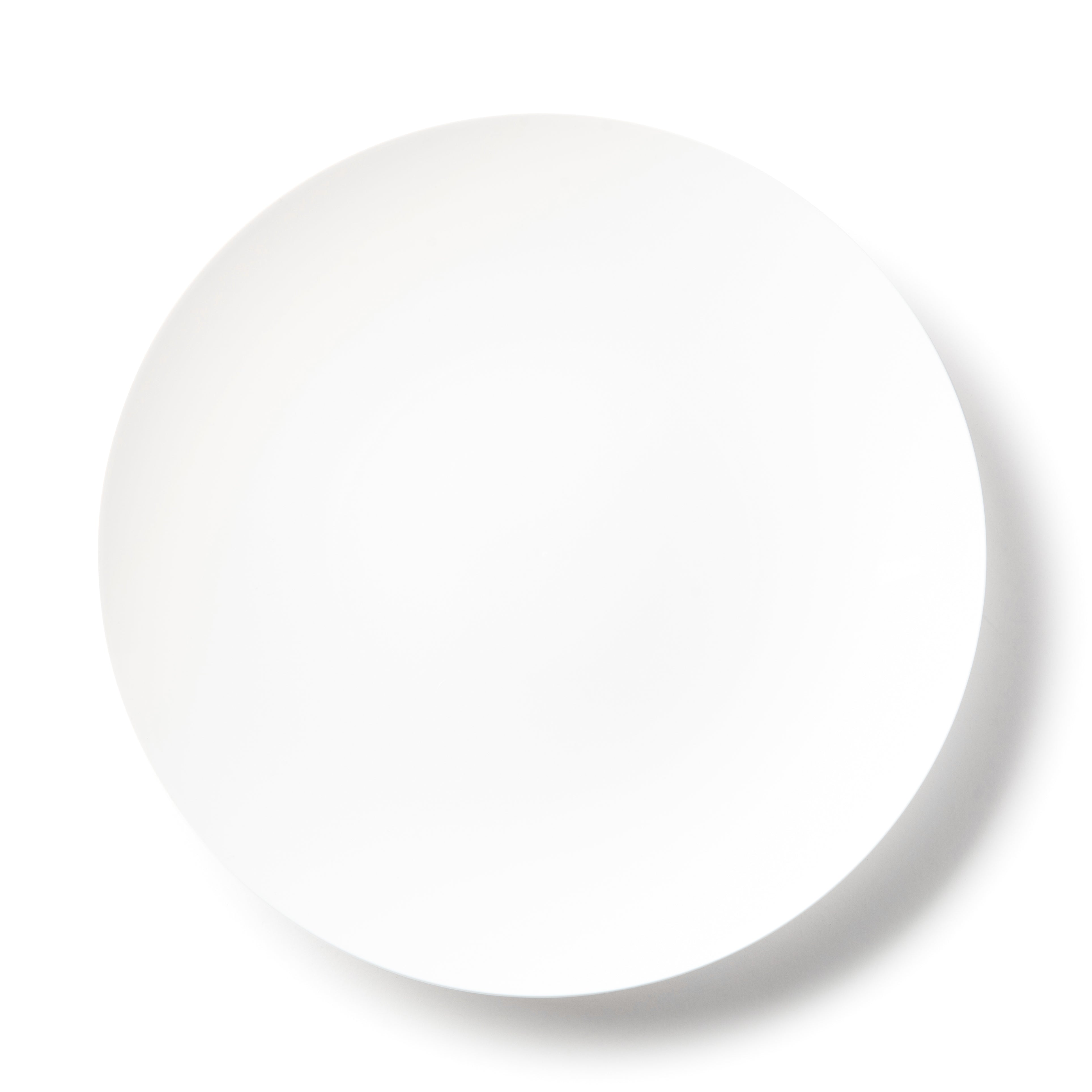 Eco-Friendly White Round Plastic Plates - 100% Organic & Biodegradable - Perfect for Parties, Picnics & Sustainable Dining