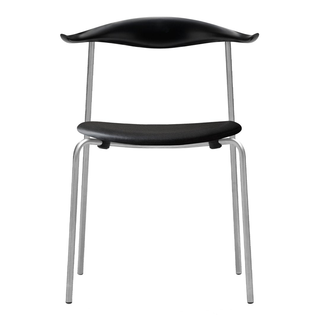 CH88P Modern Upholstered Chair with Stainless Steel Frame - Multiple Color Options for Home, Office & Restaurant Seating