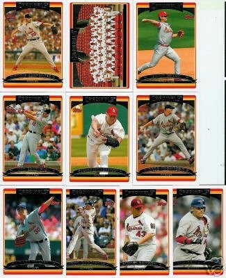 2006 Topps St. Louis Cardinals Baseball Cards Complete Team Set (24 Cards) - Includes Albert Pujols, Scott Rolen & World Series Champions - Perfect for Collectors, Sports Memorabilia Fans & Baseball Card Trading Enthusiasts