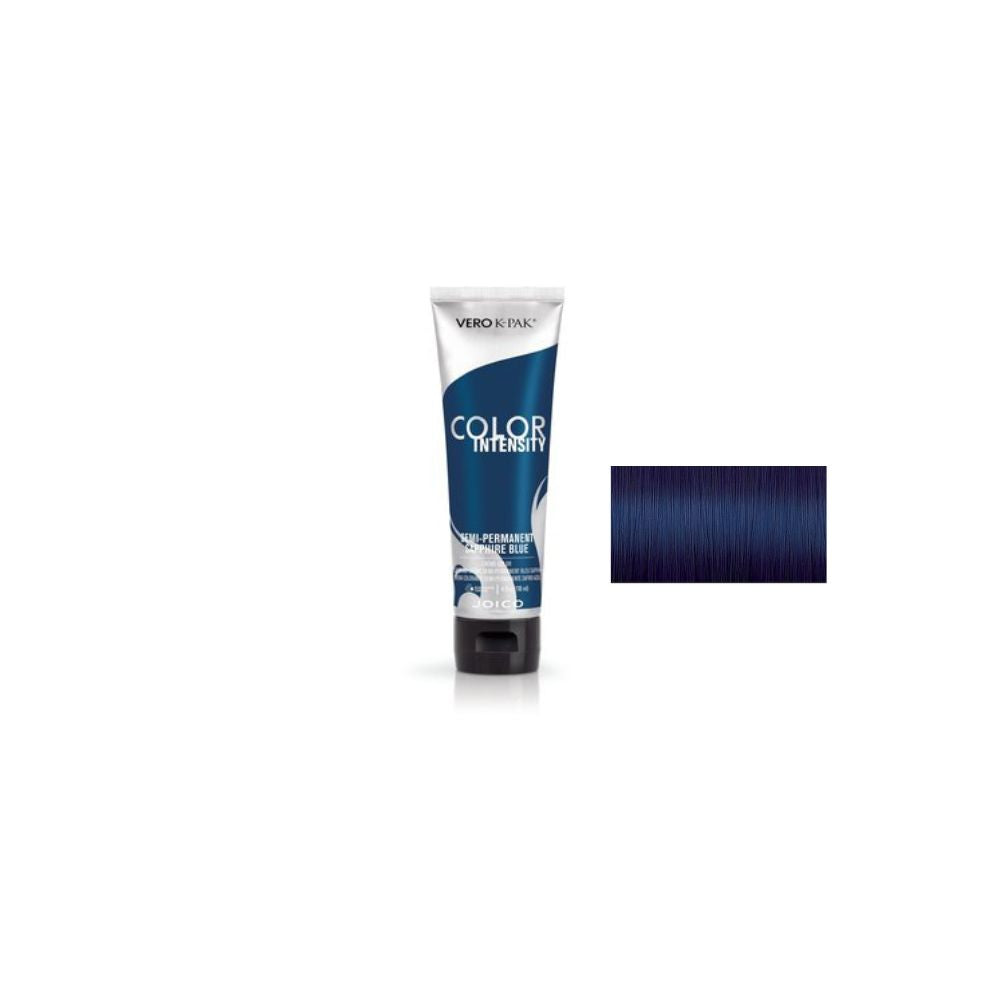 Vibrant Semi-Permanent Sapphire Blue Hair Dye - Long-Lasting Color for Bold Looks | Perfect for DIY Hair Coloring, Special Events & Creative Styling