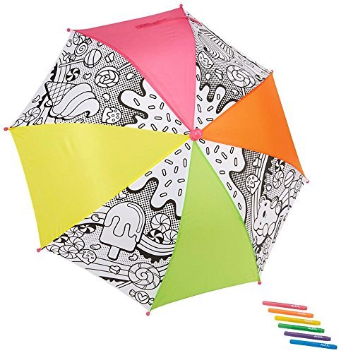 ALEX Toys Craft Super Sweet Umbrella - DIY Arts & Crafts Kit for Kids - Perfect for Birthday Gifts, Rainy Day Activities & Creative Play