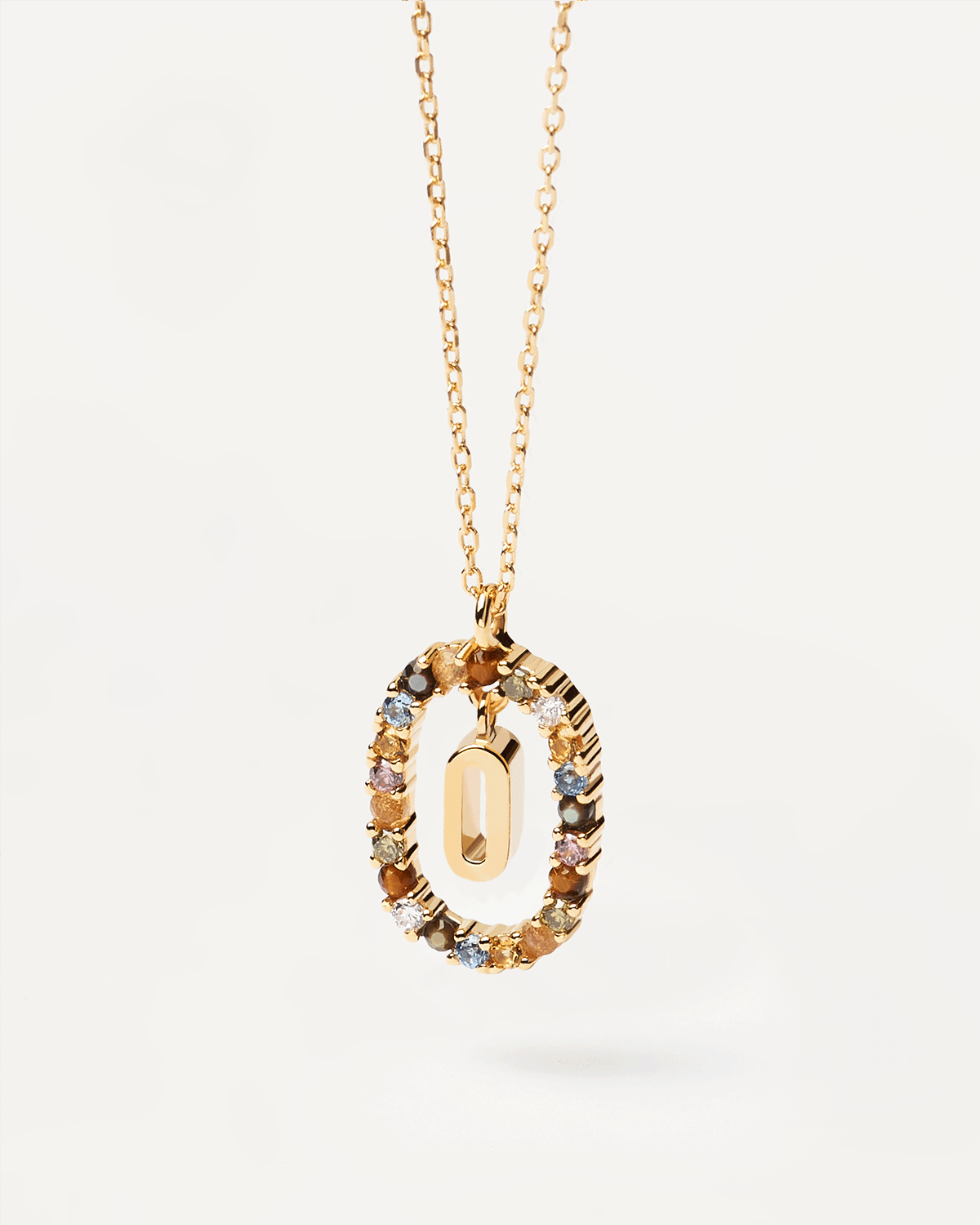 Elegant Letter O Pendant Necklace - Gold & Silver Initial Necklace for Women - Perfect Gift for Birthday, Anniversary & Valentine's Day - Ideal for Everyday Wear, Special Occasions & Personalized Jewelry Lovers