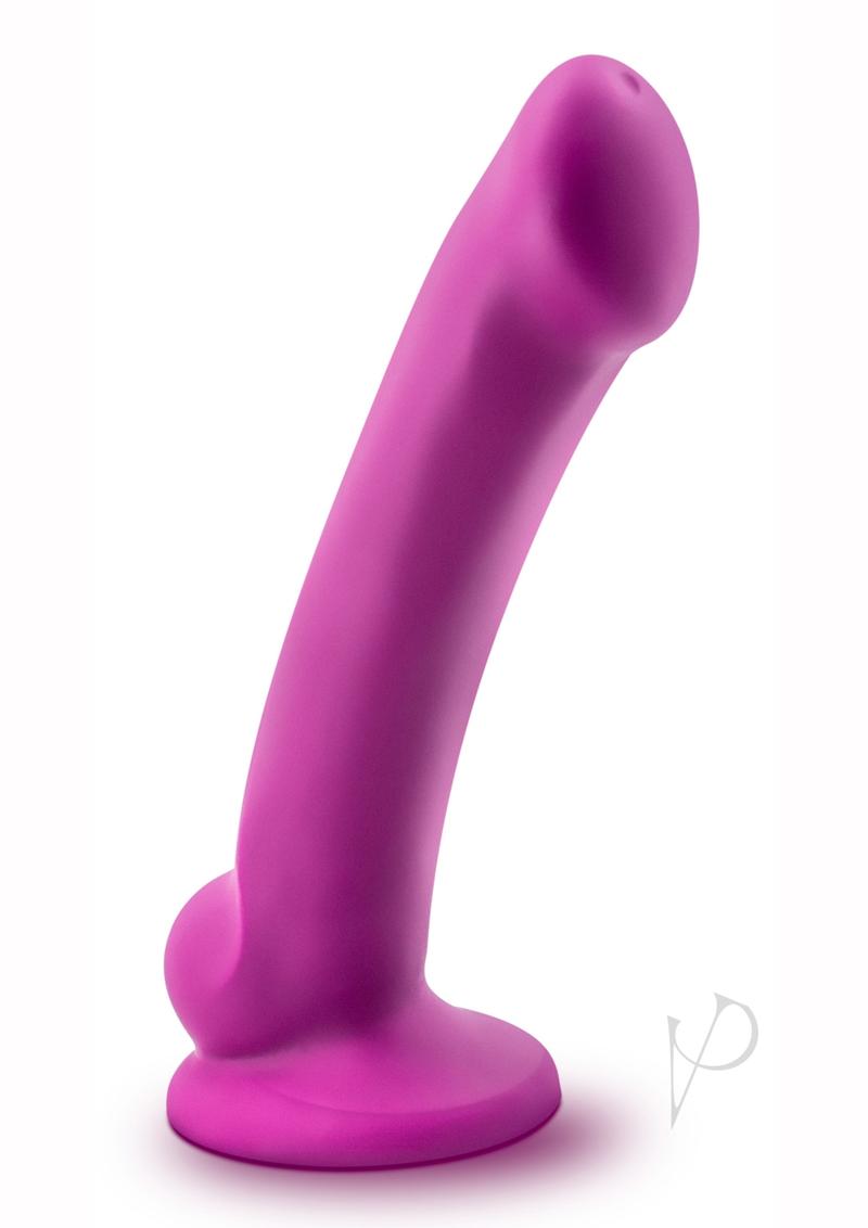 Avant D9 Ergo Mini Silicone Dildo with Suction Cup - 6.5 Inch Violet | Body-Safe Adult Toy for Solo Play & Couples Use