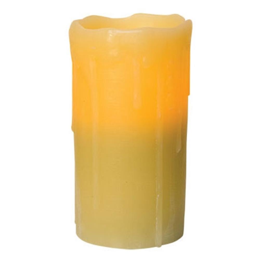 6-Pack Ivory Remote Control Pillar Candles - Perfect for Weddings, Home Decor, and Romantic Ambiance