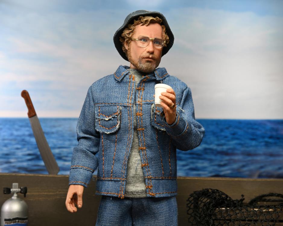 NECA Matt Hooper Clothed Action Figure - Jaws Movie Collectible - Perfect for Horror Fans & Film Memorabilia Displays