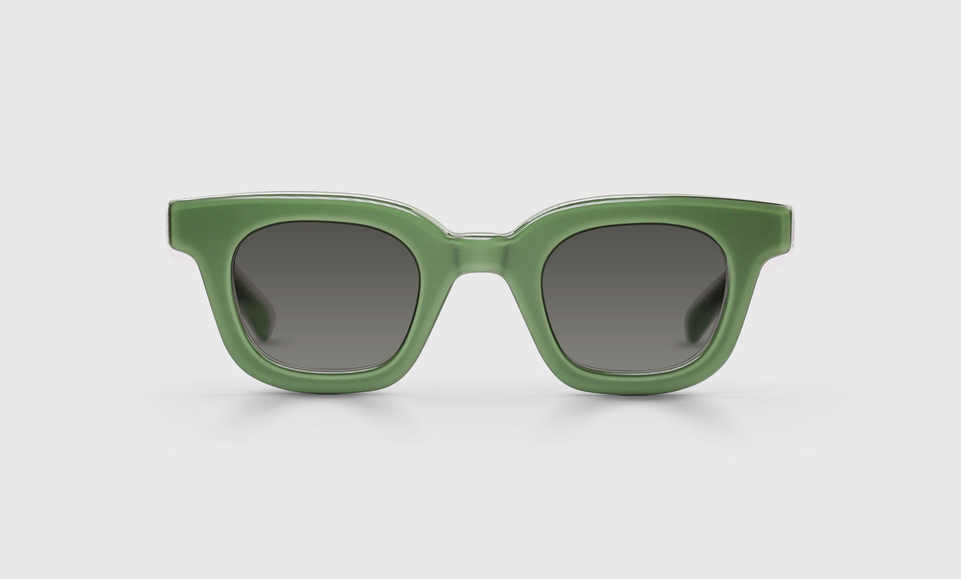 10 - Earth Tone Stripe Front with Blue Grey Temples