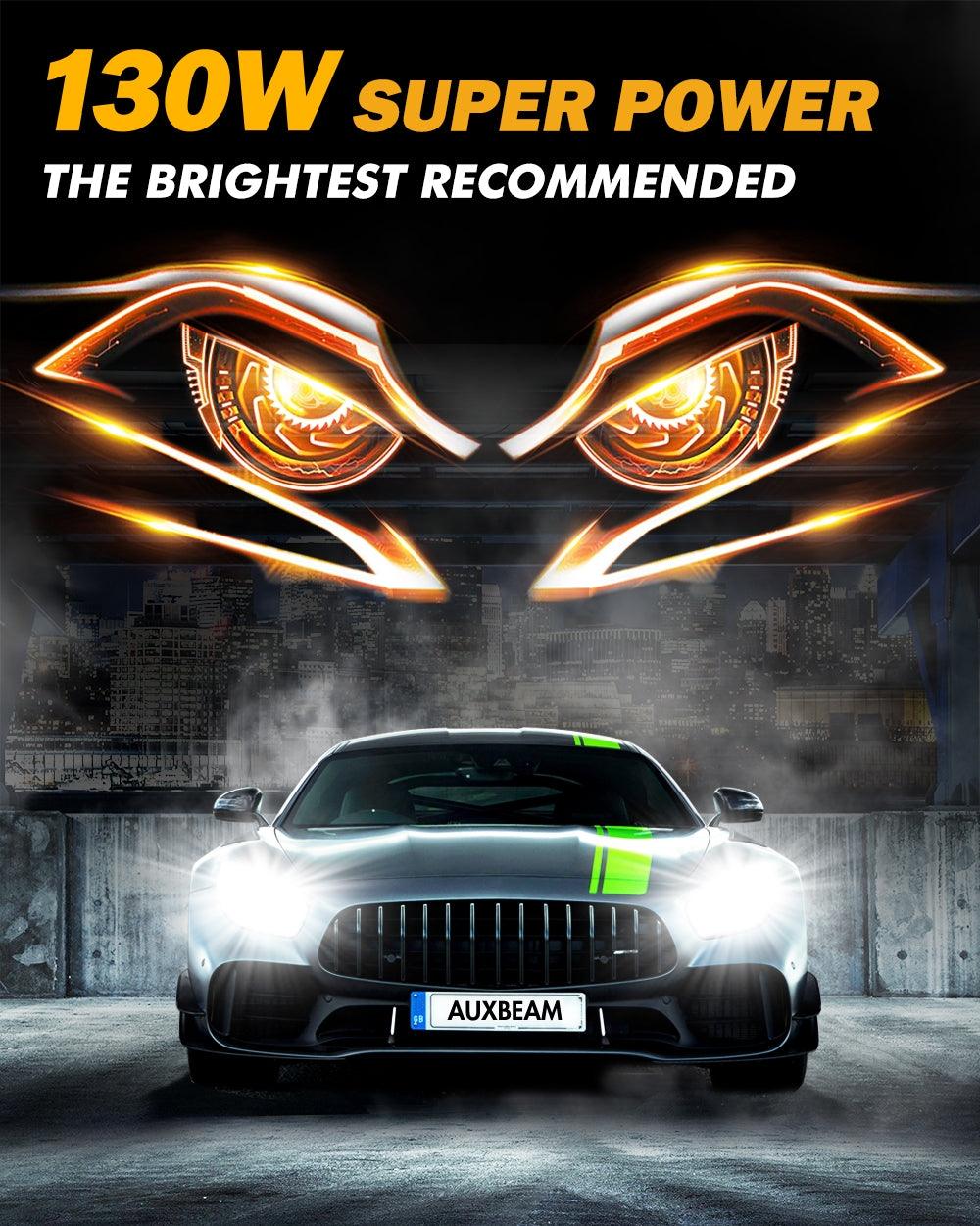 2003-2006 GMC Sierra 1500 9005 LED Headlight Bulbs Kit - High Brightness White Light for Night Driving & Off-Road Use