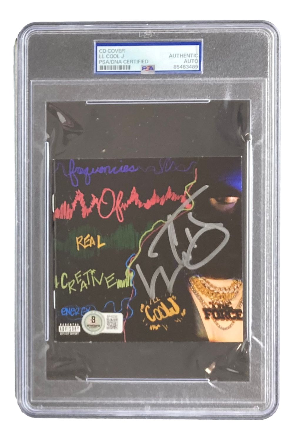 LL Cool J Signed Slabbed The Force CD Booklet PSA Certified - Limited Edition Collectible for Music Memorabilia & Hip-Hop Fans - Perfect for Display, Gifts, and Investment