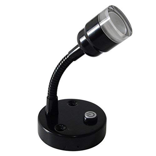 12V RV Reading Light LED - Blue & Warm White Wall Mount Bedside Lamp for Campers & Trailers | Perfect for Nighttime Reading & Cozy Ambiance