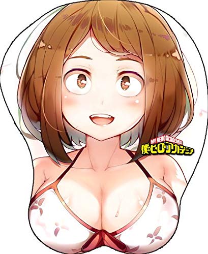 My Hero Academia Anime Ochako Uraraka Mouse Pad - Non-Slip Gaming Mousepad for PC & Laptop - Perfect for Office, Gaming & Anime Fans Collection