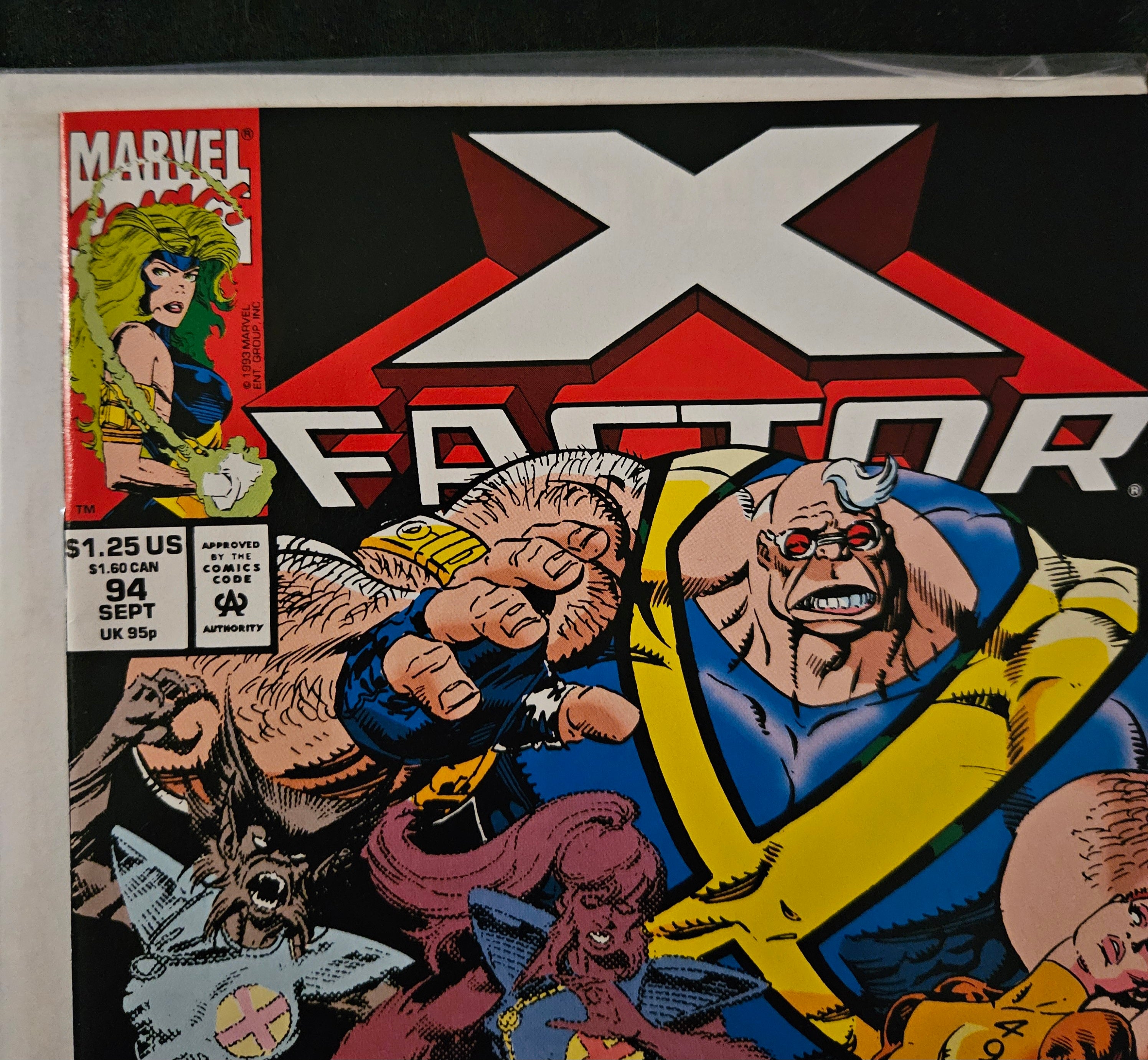 X Factor #94 Comic Book - Marvel Comics January 1994 Issue | Collectible Superhero Comic for Marvel Fans & Comic Book Collectors | Perfect for Display, Gifts, and Investment