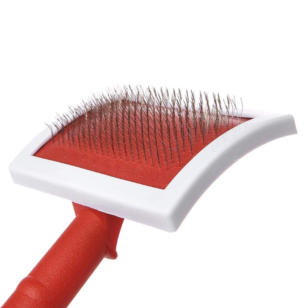 Premium Pet Grooming Brush for Dogs & Cats - 2 Pack Slicker Comb for Shedding, Detangling & Hair Removal - Ideal for Long & Short Haired Pets - Perfect for Home Grooming & Professional Use