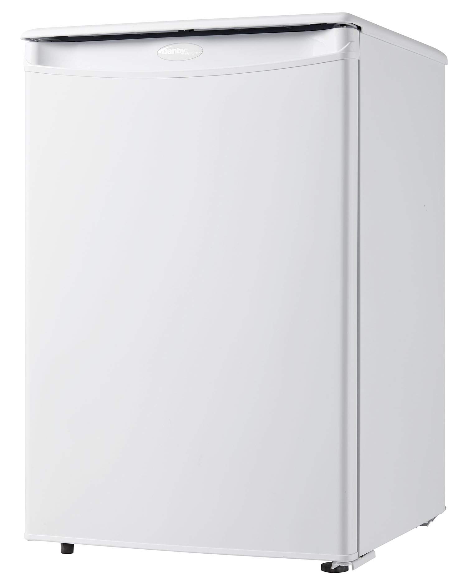 Danby Designer DAR026A1WDD-6 2.6 Cu.Ft. Compact Mini Fridge - Energy Star Rated White Refrigerator for Bedroom, Office, Bar, Dorm, Kitchen Countertop | Perfect for Small Spaces, Beverage Storage & Snack Organization