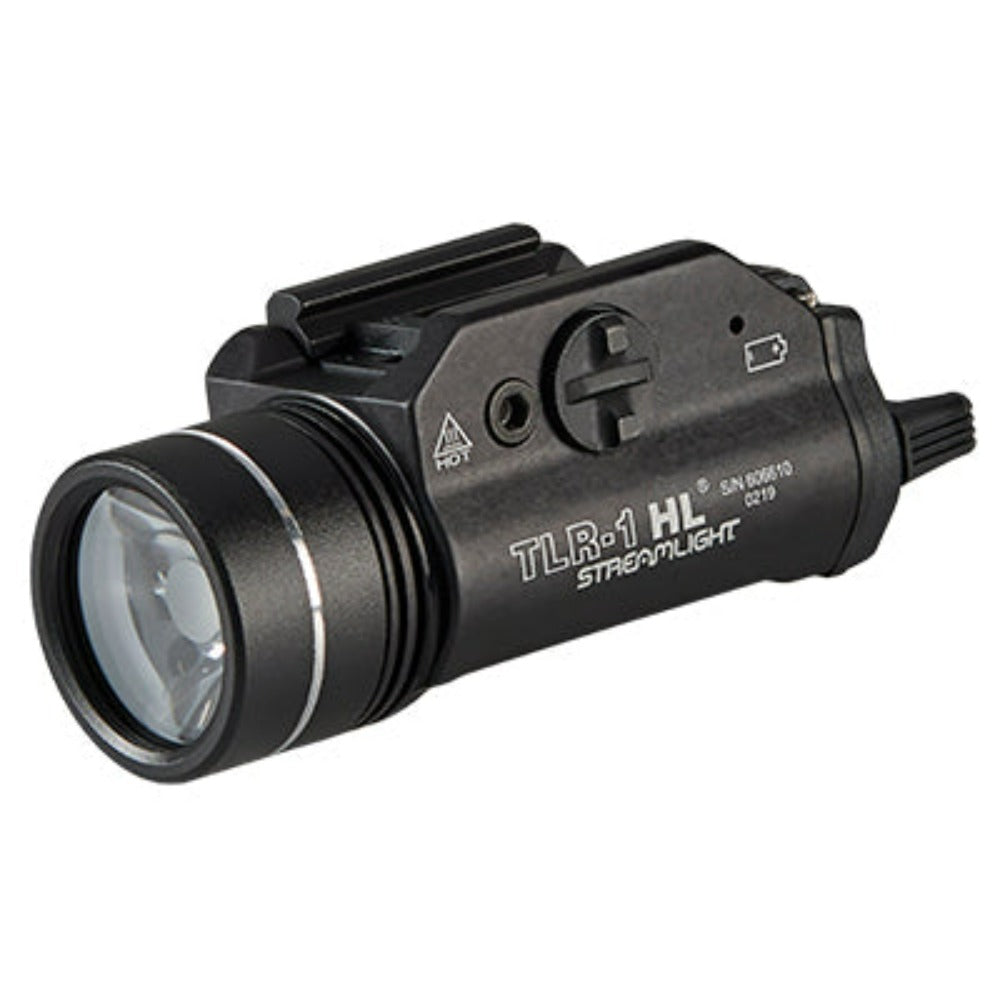 Streamlight TLR-1 HL Tactical Gun Light - 1000 Lumens, High Lumen Weapon Mount Flashlight for Pistols & Rifles - Perfect for Home Defense, Hunting & Tactical Use