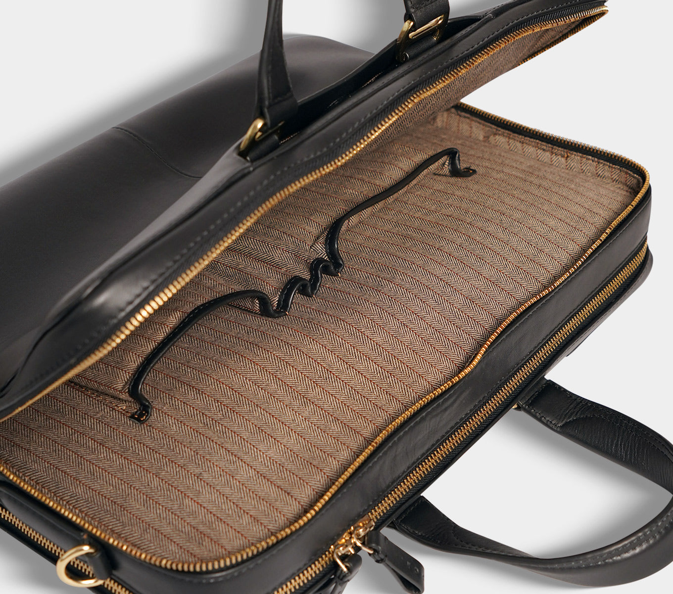 CAMDEN TWIN WORKCASE - Premium Leather Laptop Briefcase for Business Professionals | Perfect for Office, Travel & Daily Commute