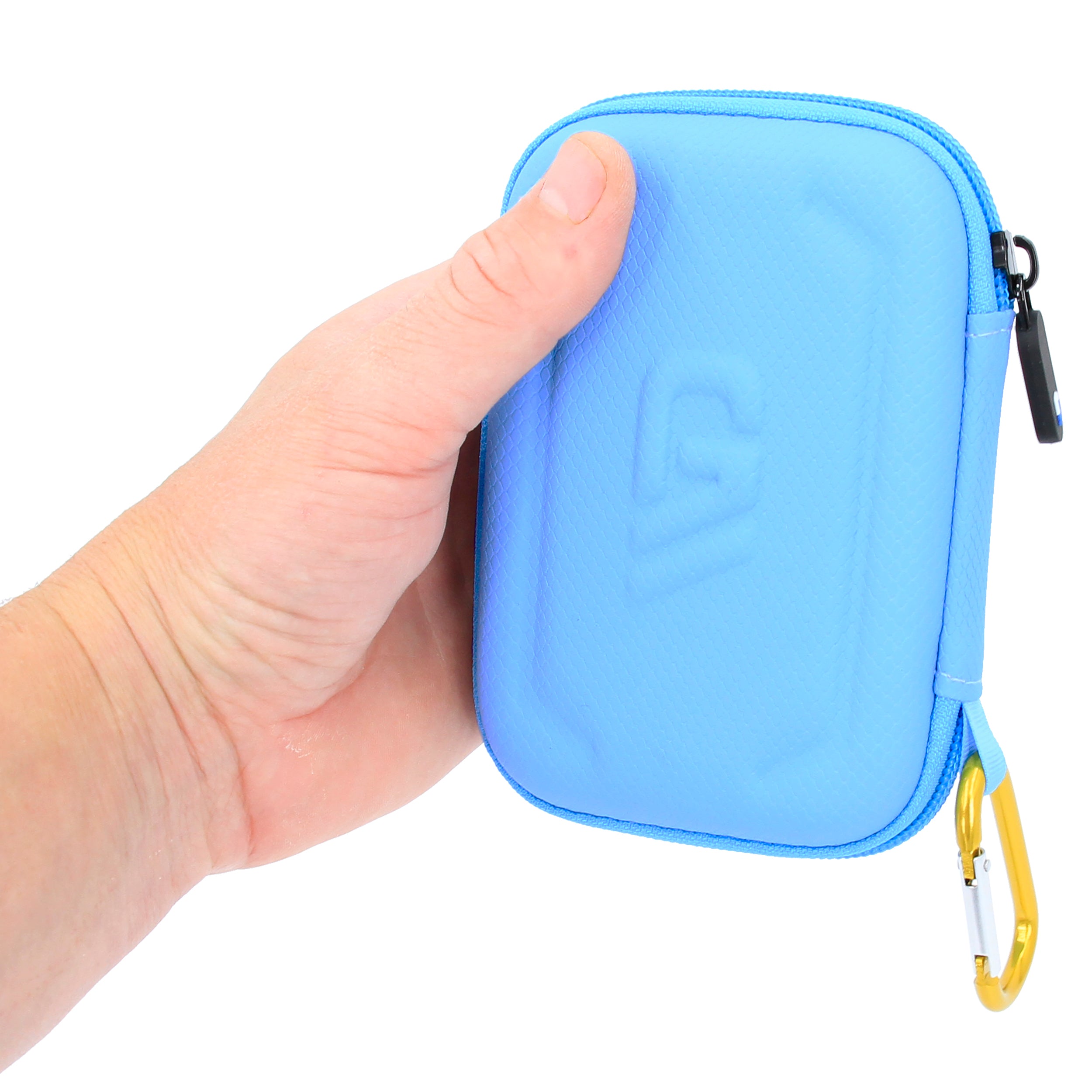 CASEMATIX Hard Shell Travel Dice Case - Padded RPG Dice Holder with Interior Divider & Wrist Strap | Protective Storage Box for Dungeons & Dragons, MTG, Board Games | Perfect for Gamer Travel & Tabletop Gaming