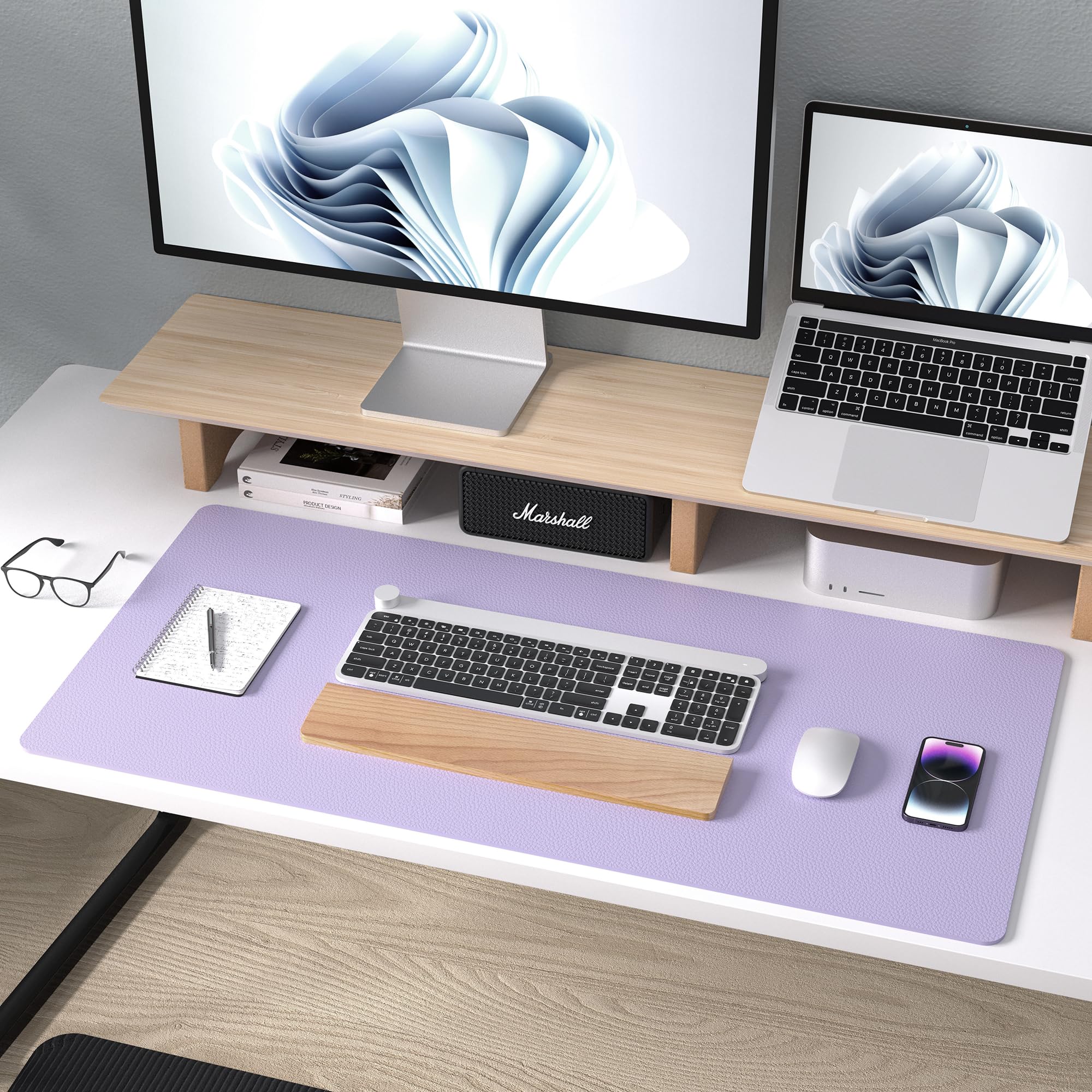 Aothia Premium PU Leather Desk Pad - 36