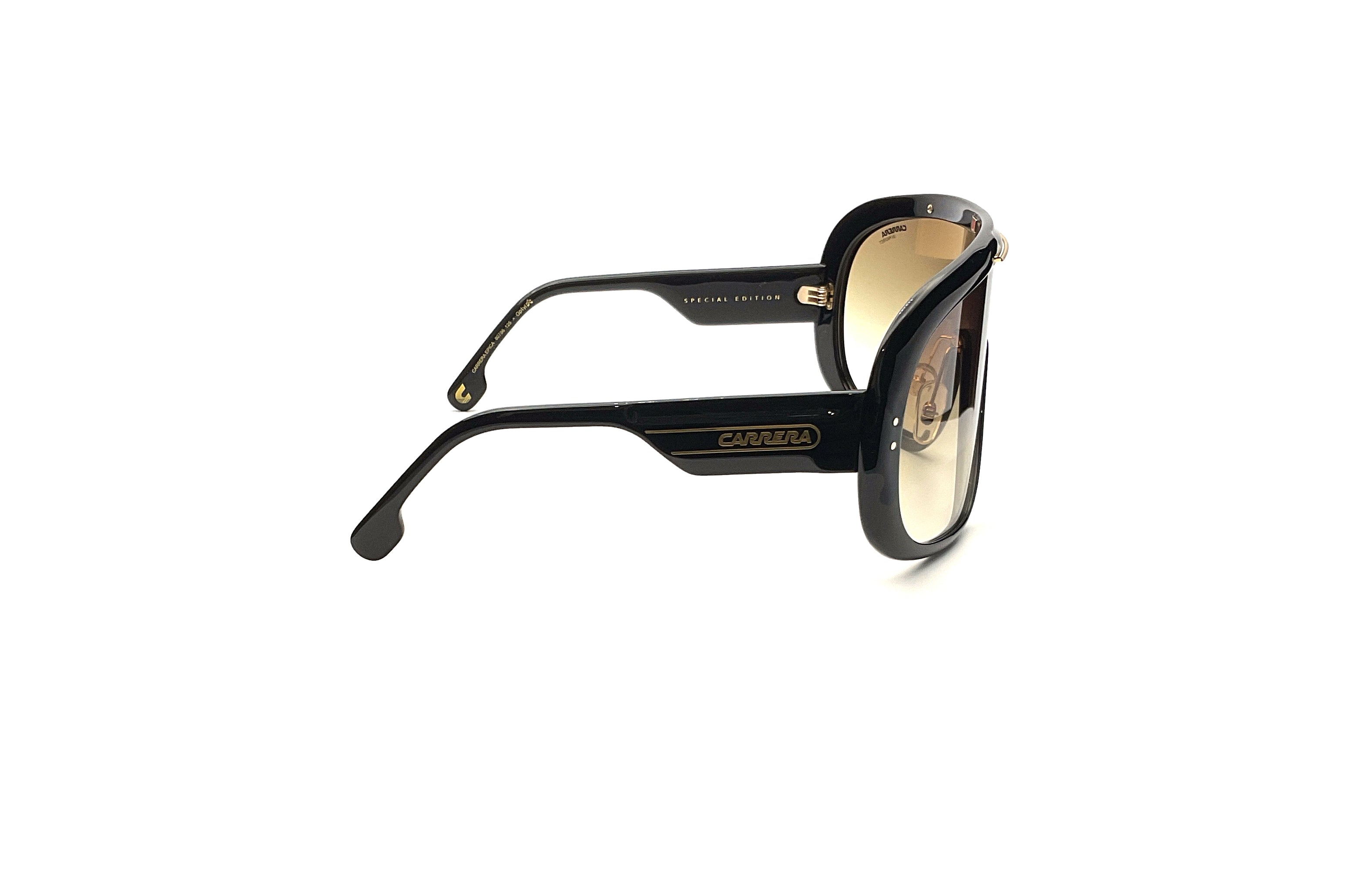 Carrera Epica Black Sunglasses - Polarized UV Protection for Men & Women - Perfect for Driving, Running, and Outdoor Activities