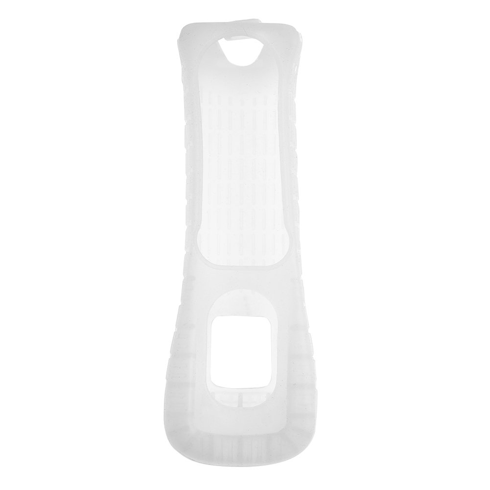 Premium Silicone Sleeve Protector for Nintendo Wii Remote Controller - Shockproof & Anti-Slip Cover (White) - Perfect for Gaming, Family Entertainment & VR Motion Control
