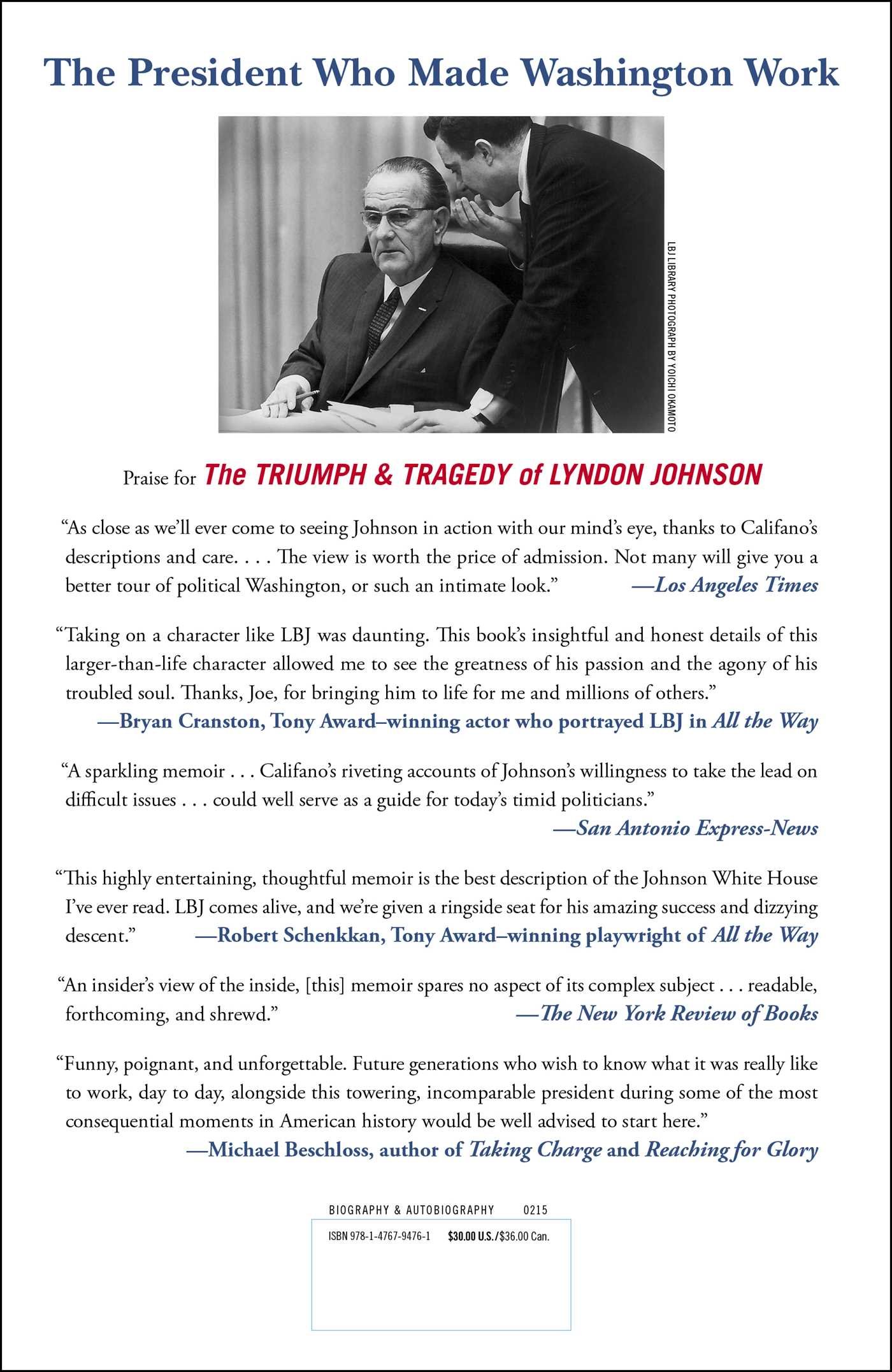 The Triumph & Tragedy of Lyndon Johnson: Biography of US President's White House Years - Perfect for History Buffs & Political Science Students