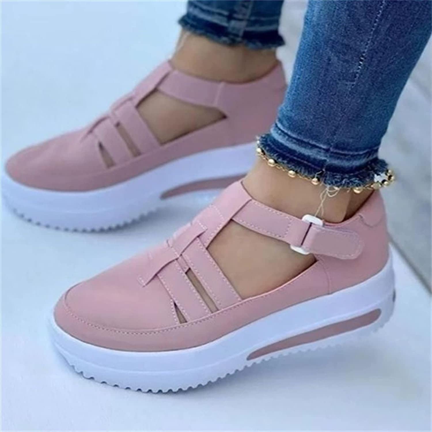 2023 Women's Orthopedic Walking Shoes - Arch Support & Diabetes Comfort - Casual Sandals for Daily Wear, Work & Travel
