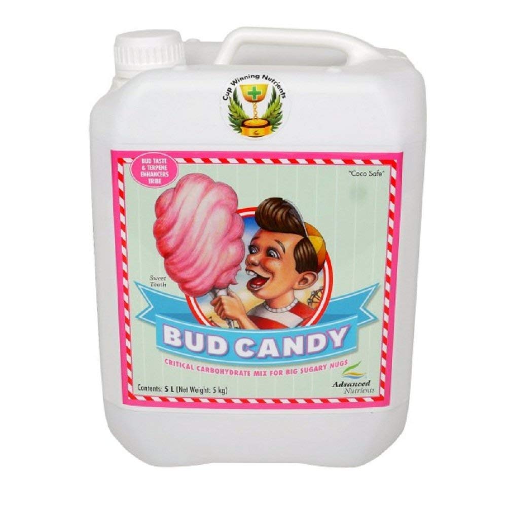 Advanced Nutrients Bud Candy 5L (5 Liters) - Premium Plant Booster for Hydroponics & Soil Gardens | Enhances Flowering & Aroma for Indoor/Outdoor Plants