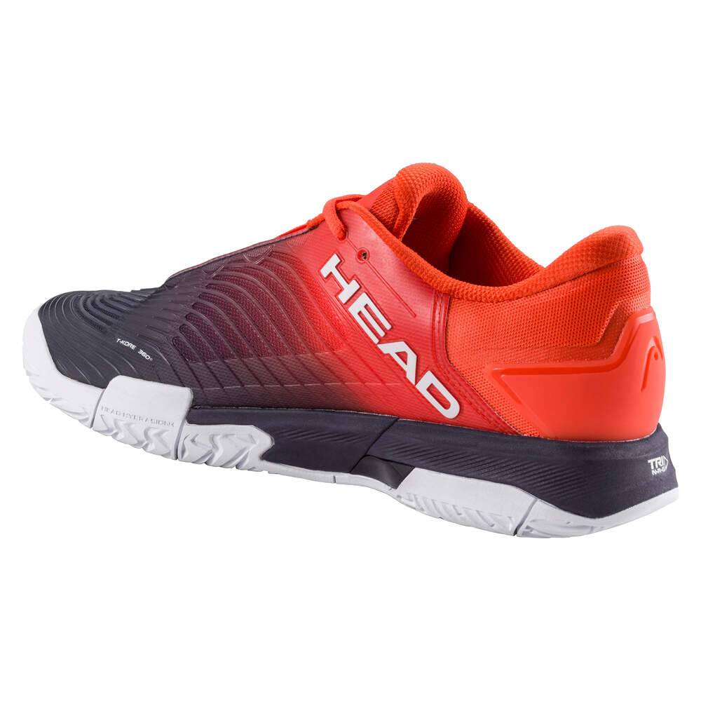 Head Revolt Pro 4.5 Men's Tennis Shoes - Lightweight Performance Court Shoes for Men in Dark Blue/Red - Perfect for Competitive Tennis Matches & Training Sessions