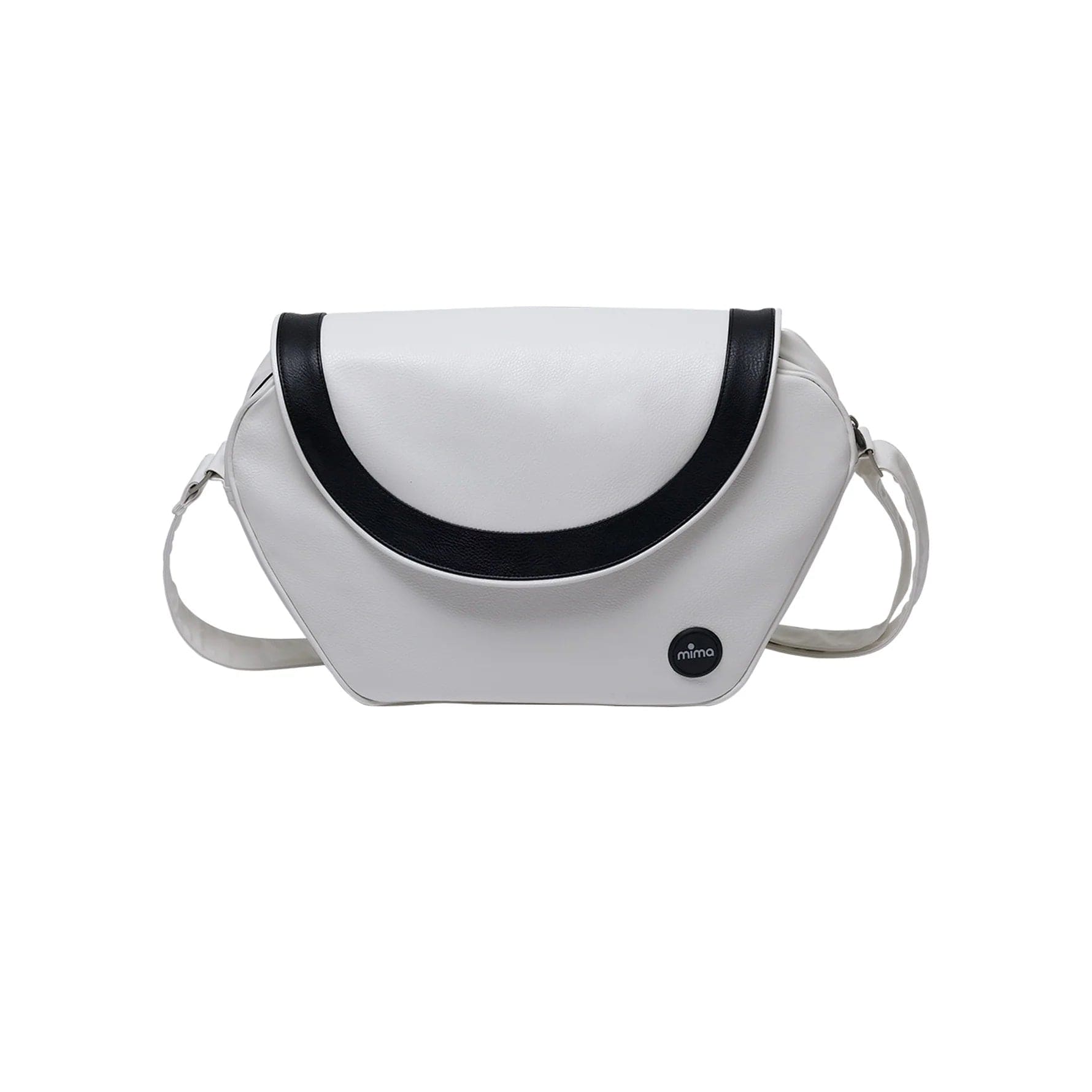 Mima Stylish Diaper Bag for Women - Trendy Baby Changing Tote with Insulated Bottle Pockets - Perfect for Travel, Daycare & On-the-Go Parents (Silver)