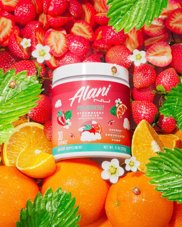 Alani Nu Original Pre Workout Powder - Energy & Focus Booster for Gym, Running & Fitness Training | Berry Lemonade Flavor