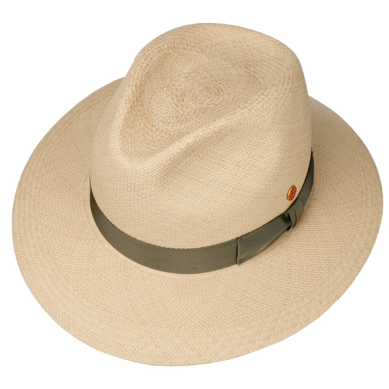 Menton Panama Straw Hat by Mayser - Lightweight Summer Hat for Women & Men, Breathable Sun Protection for Beach, Travel & Outdoor Activities