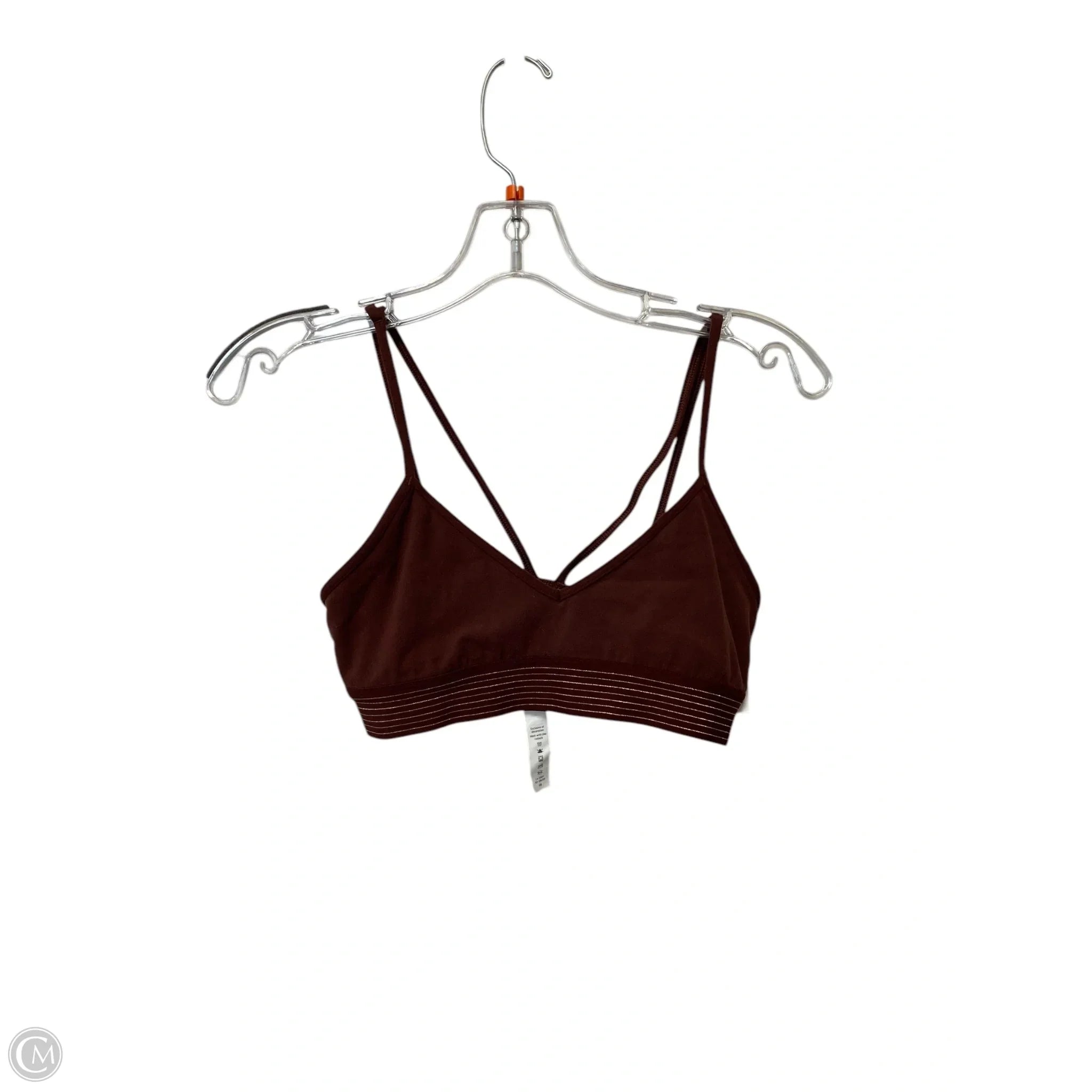 Lululemon Maroon Athletic Sports Bra Size 6 - High Support Workout Bra for Running, Yoga & Gym