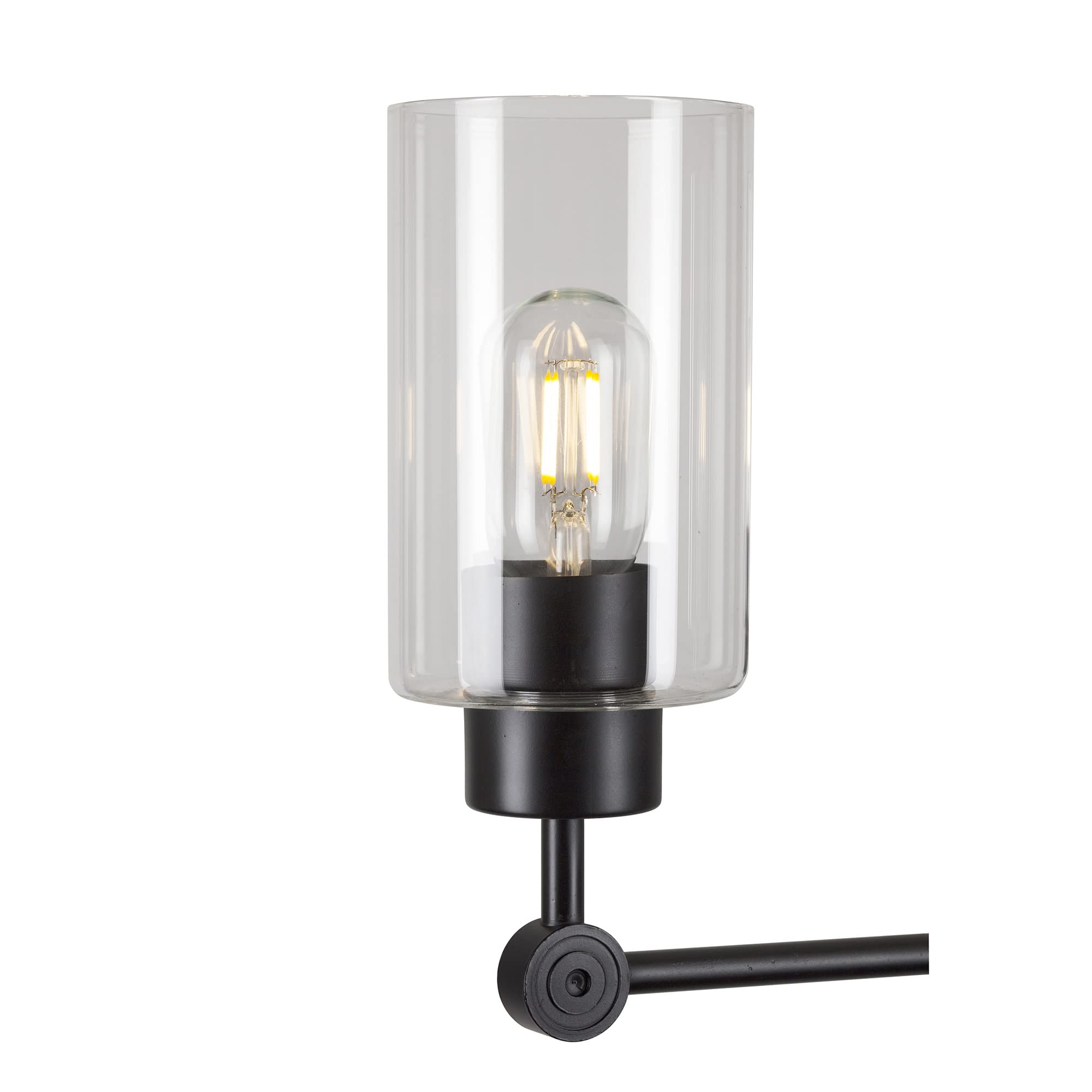 Forte 2614-03-32 Elegant Bronze 3-Light Chandelier - Perfect for Dining Room, Bedroom & Living Room Lighting Decor
