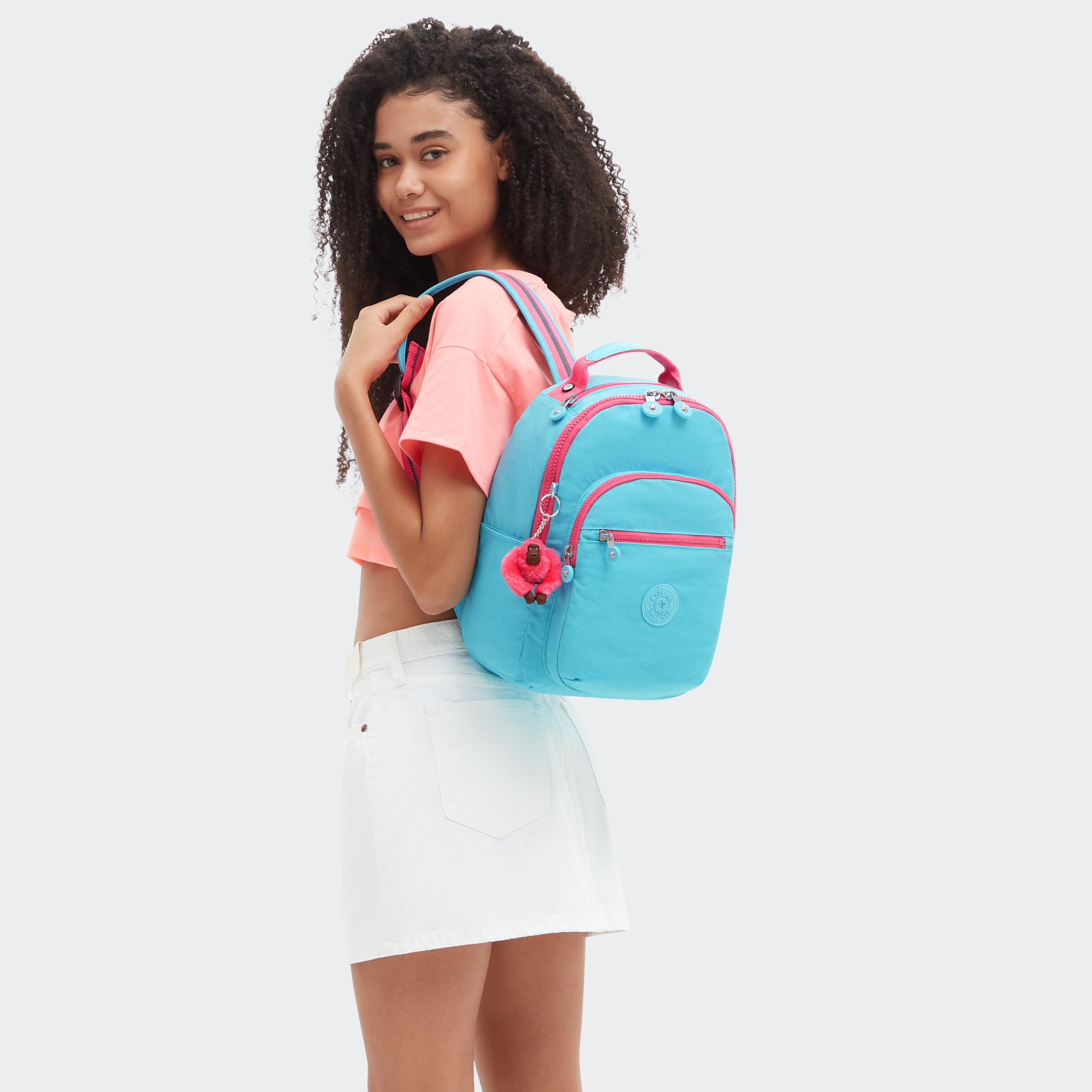 Kipling Women's Seoul Small Tablet Backpack - Lightweight Durable Laptop Bag with Padded Shoulder Straps & Tablet Sleeve - Perfect for Work, School & Travel Accessories