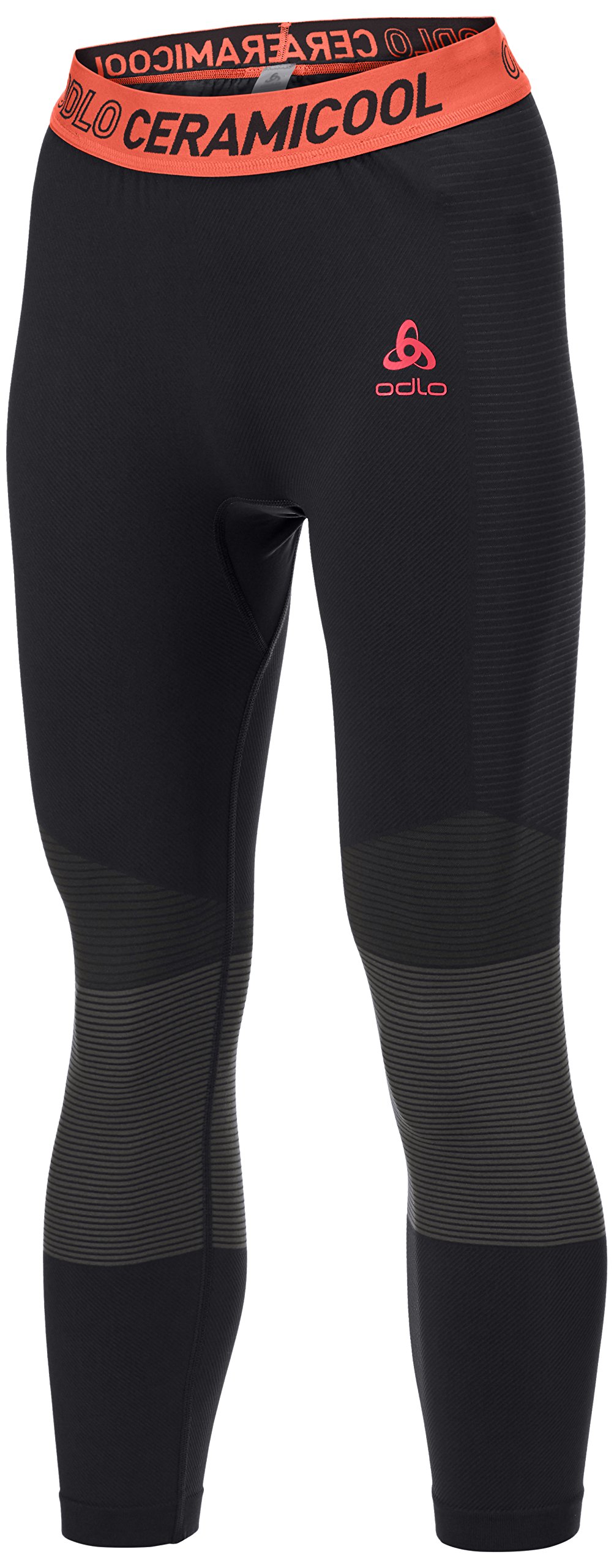 Odlo Women's 7/8 Ceramicool Tights - Breathable, Moisture-Wicking & Odor-Resistant Workout Leggings for Running, Yoga & Gym Training