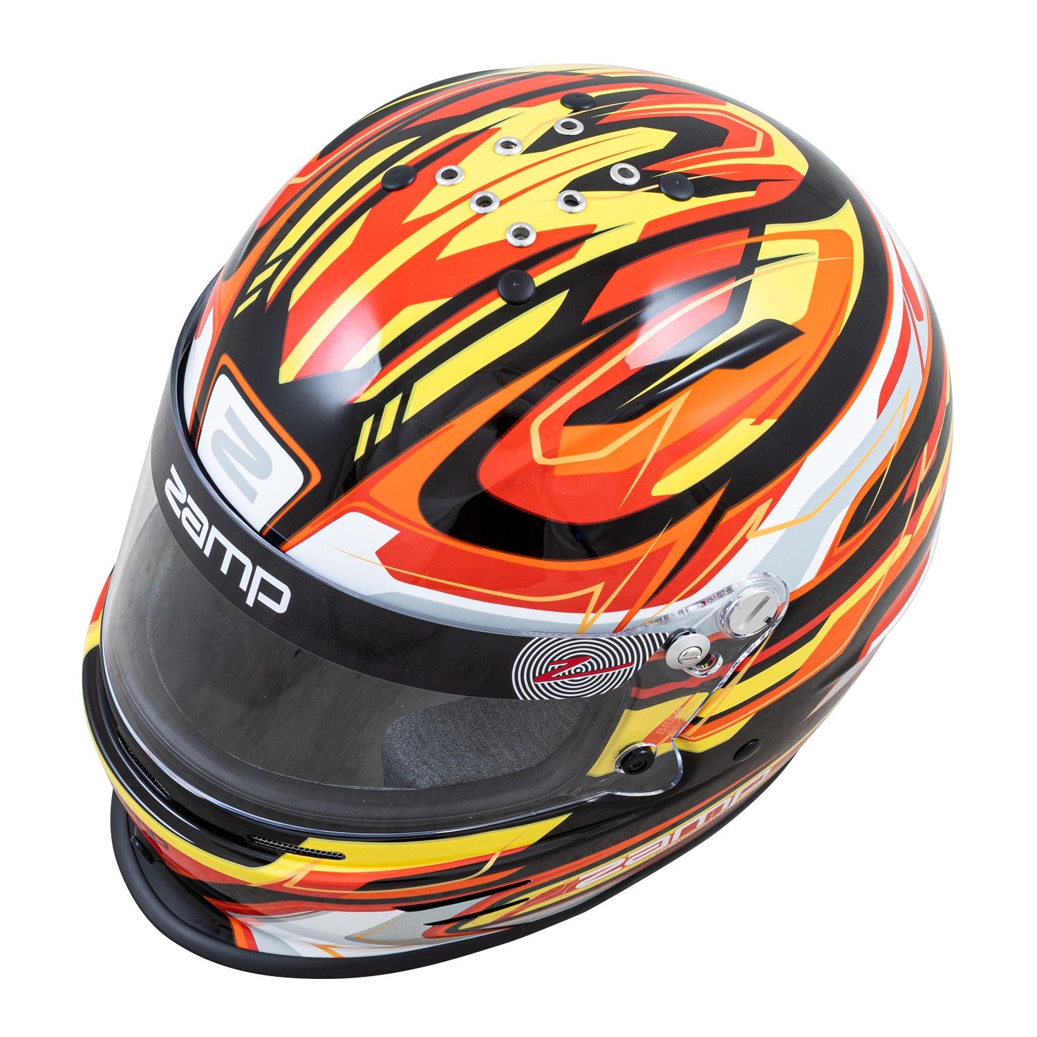 Zamp RZ 42Y C4 Youth Snell CMR2016 Certified Racing Helmet - Lightweight & Durable for Karting, Motocross & Junior Motorsports