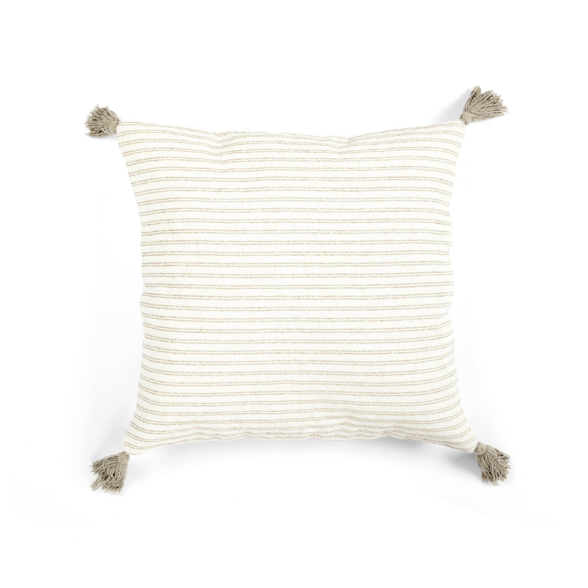 Pinnacle Stripe Decorative Throw Pillow Covers - Soft Bohemian Chic Cushion for Sofa, Bed & Home Decor | Perfect for Living Room, Bedroom & Nursery