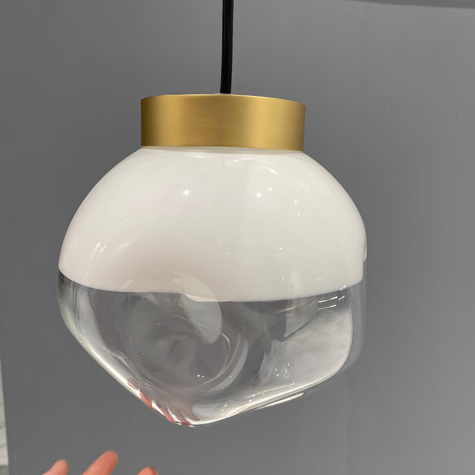 Ecar Pendant Lamp - Modern Hanging Light Fixture for Living Room, Bedroom & Kitchen - Energy Efficient LED Ceiling Light with Adjustable Height