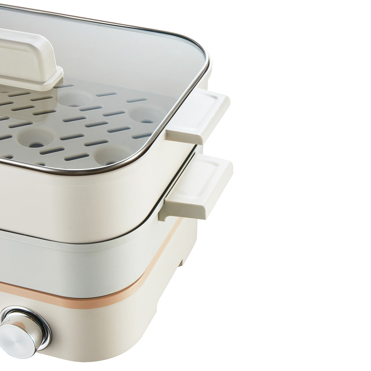 DAEWOO DY HG6 Multi-Functional Steamer and Cooker - Perfect for Home Cooking, Meal Prep, and Healthy Eating